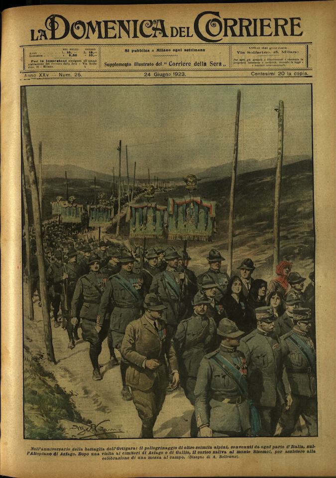 LA DOMENICA DEL CORRIERE. 24 giugno 1923. Anno XXV - …