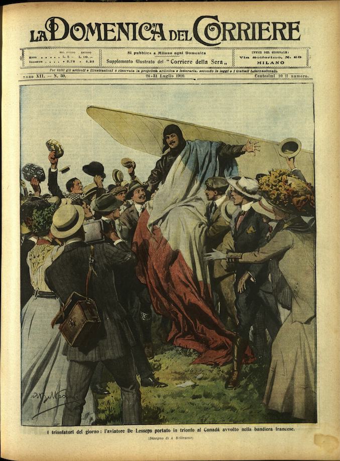 LA DOMENICA DEL CORRIERE. 24 Luglio 1910. Anno XII - …
