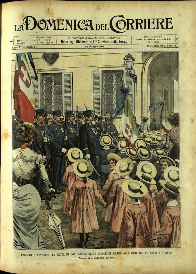 LA DOMENICA DEL CORRIERE. 24 Maggio 1903. Anno V - …