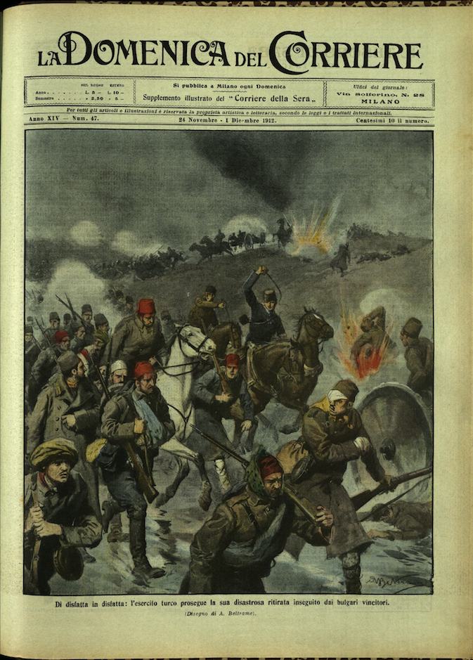 LA DOMENICA DEL CORRIERE. 24 novembre - 1 dicembre 1912. …