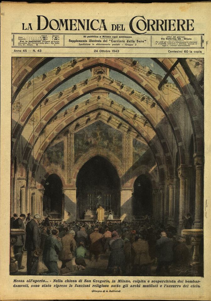 LA DOMENICA DEL CORRIERE. 24 ottobre 1943. Anno XLV - …