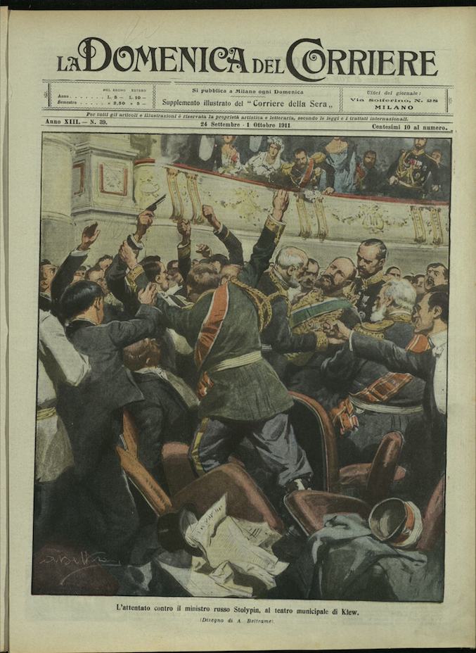LA DOMENICA DEL CORRIERE. 24 Settembre - 1 Ottobre 1911. …