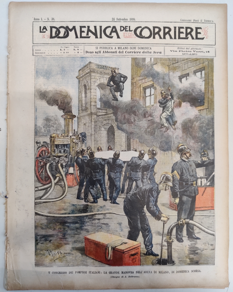 LA DOMENICA DEL CORRIERE 24 Settembre 1899 Anno I - …