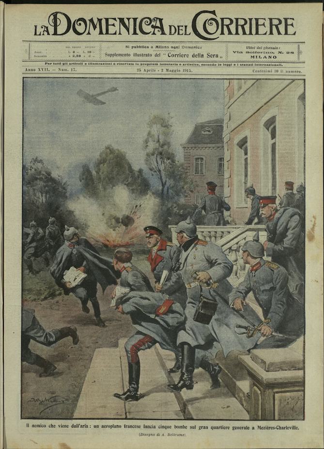 LA DOMENICA DEL CORRIERE. 25 aprile - 2 maggio 1915. …