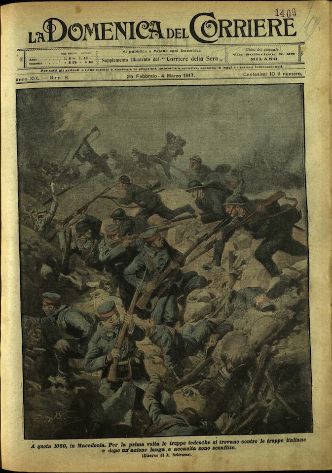 LA DOMENICA DEL CORRIERE. 25 febbraio - 4 marzo 1917. …