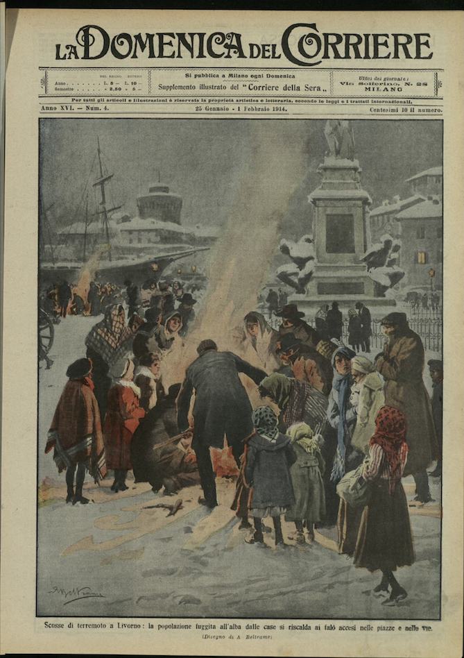 LA DOMENICA DEL CORRIERE. 25 Gennaio - 1 Febbraio 1914. …
