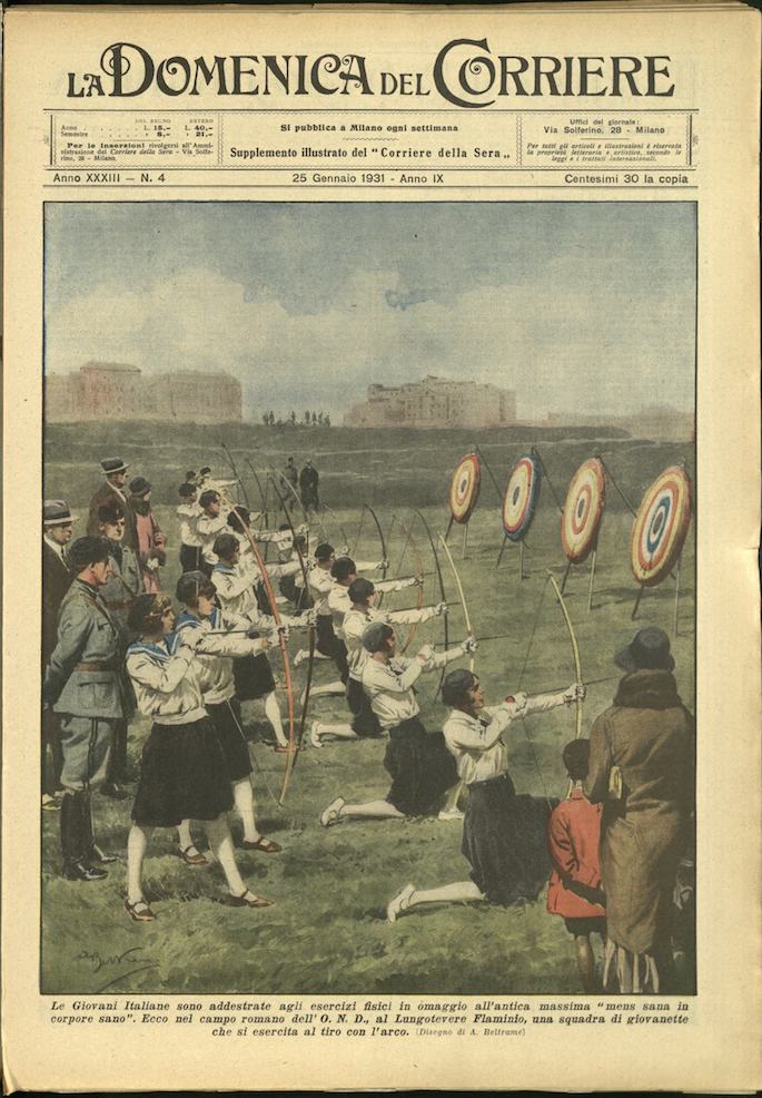 LA DOMENICA DEL CORRIERE 25 Gennaio 1931 Anno XXXIII - …