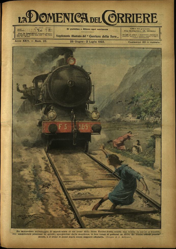 LA DOMENICA DEL CORRIERE. 25 giugno - 2 luglio 1922. …