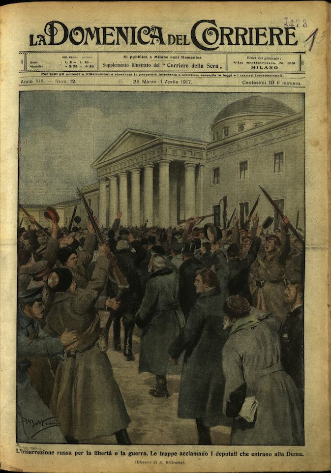LA DOMENICA DEL CORRIERE. 25 marzo - 1 aprile 1917. …