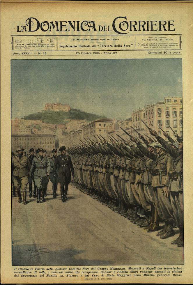 LA DOMENICA DEL CORRIERE 25 Ottobre 1936 Anno XXXVIII - …