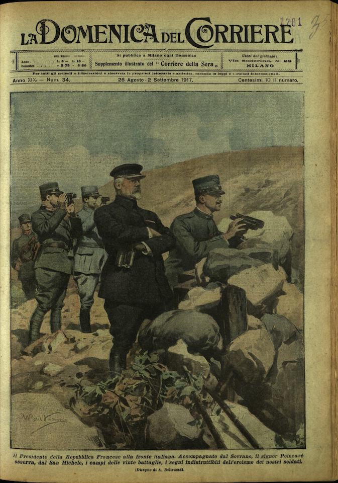 LA DOMENICA DEL CORRIERE. 26 agosto - 2 settembre 1917. …