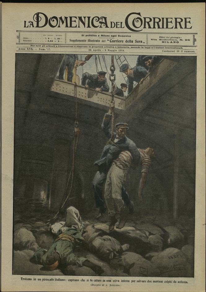 LA DOMENICA DEL CORRIERE. 26 Aprile - 3maggio 1914. Anno …