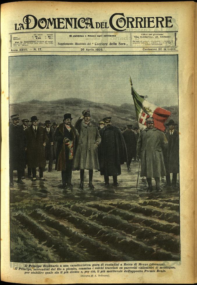 LA DOMENICA DEL CORRIERE. 26 Aprile 1925. Anno XXVII - …