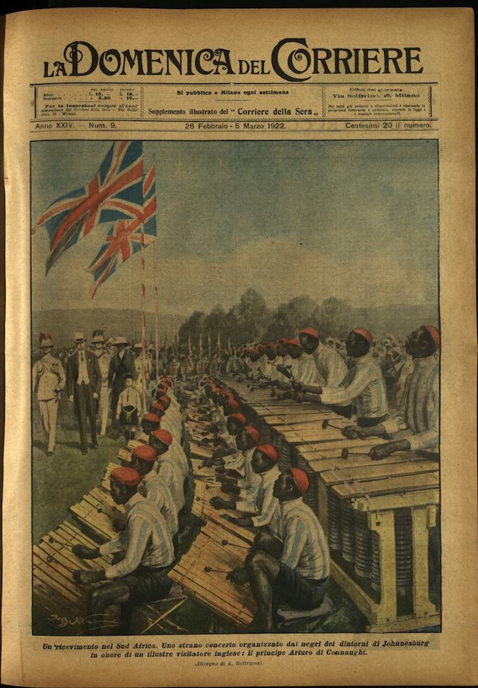 LA DOMENICA DEL CORRIERE. 26 febbraio - 5 marzo 1922. …