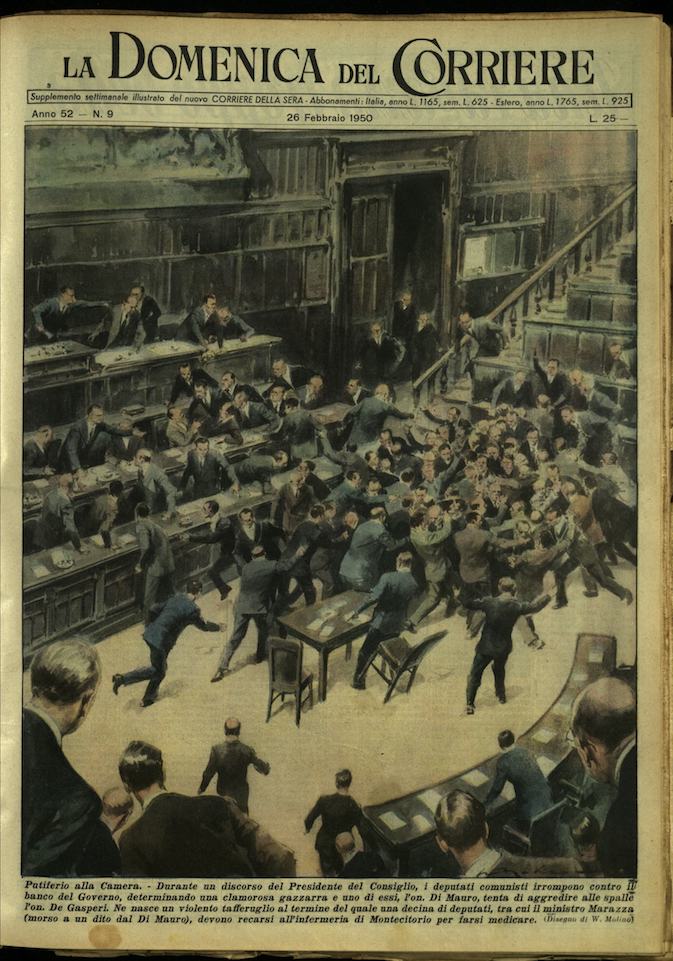 LA DOMENICA DEL CORRIERE. 26 febbraio 1950. Anno LII - …
