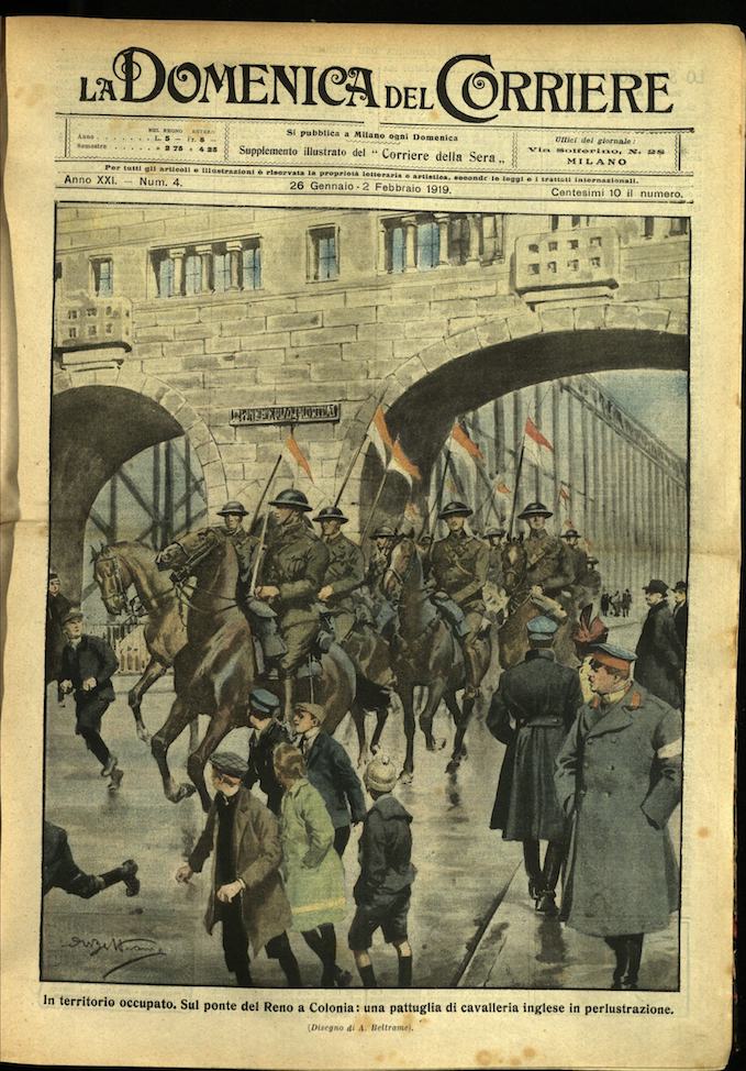 LA DOMENICA DEL CORRIERE. 26 gennaio - 2 febbraio 1919. …
