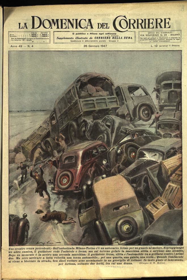 LA DOMENICA DEL CORRIERE. 26 gennaio 1947. Anno XLIX - …