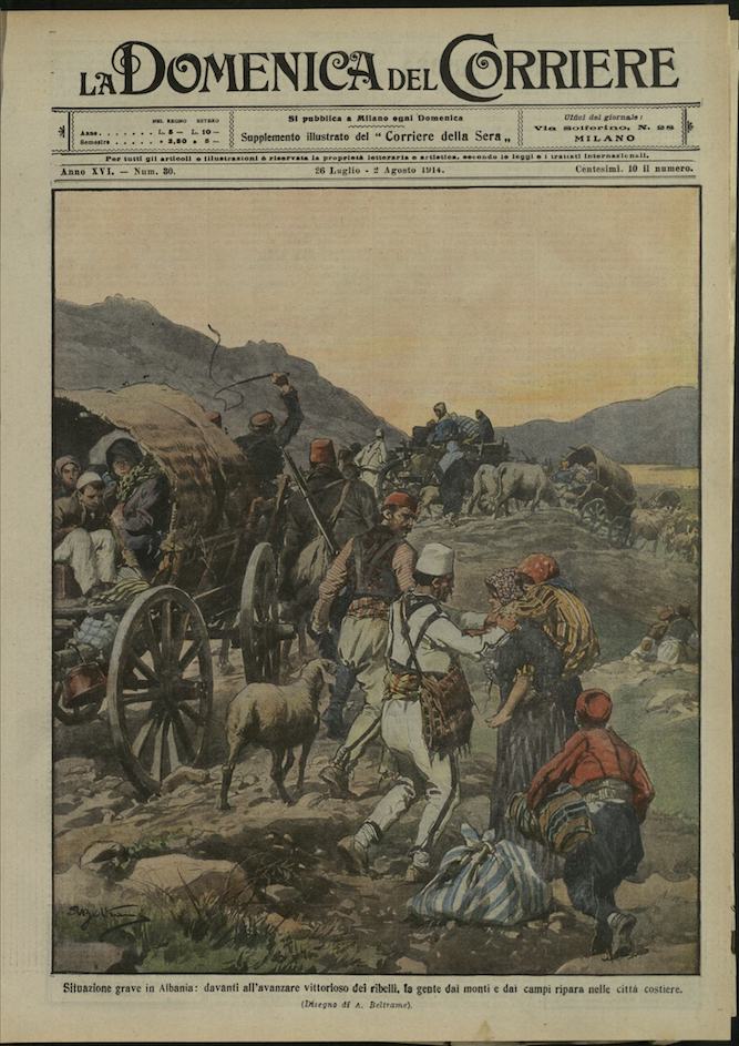 LA DOMENICA DEL CORRIERE. 26 Luglio - 2 agosto 1914. …
