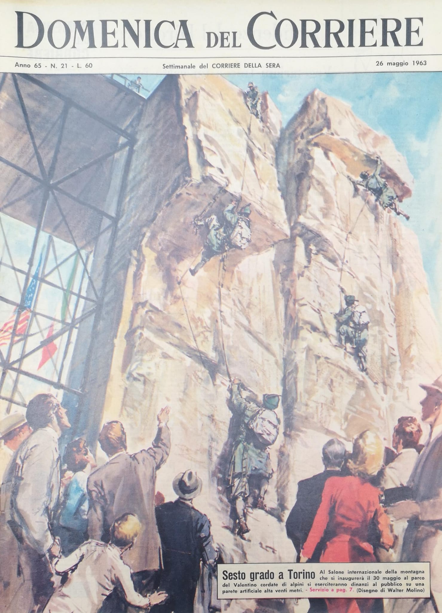 LA DOMENICA DEL CORRIERE 26 Maggio 1963 Anno 65 - …