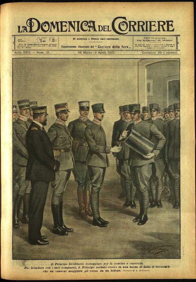 LA DOMENICA DEL CORRIERE. 26 marzo - 2 aprile 1922. …