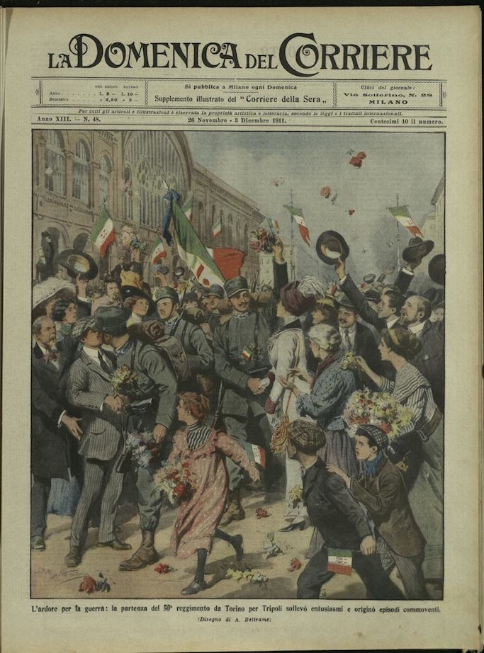 LA DOMENICA DEL CORRIERE. 26 Novembre - 3 dicembre 1911. …