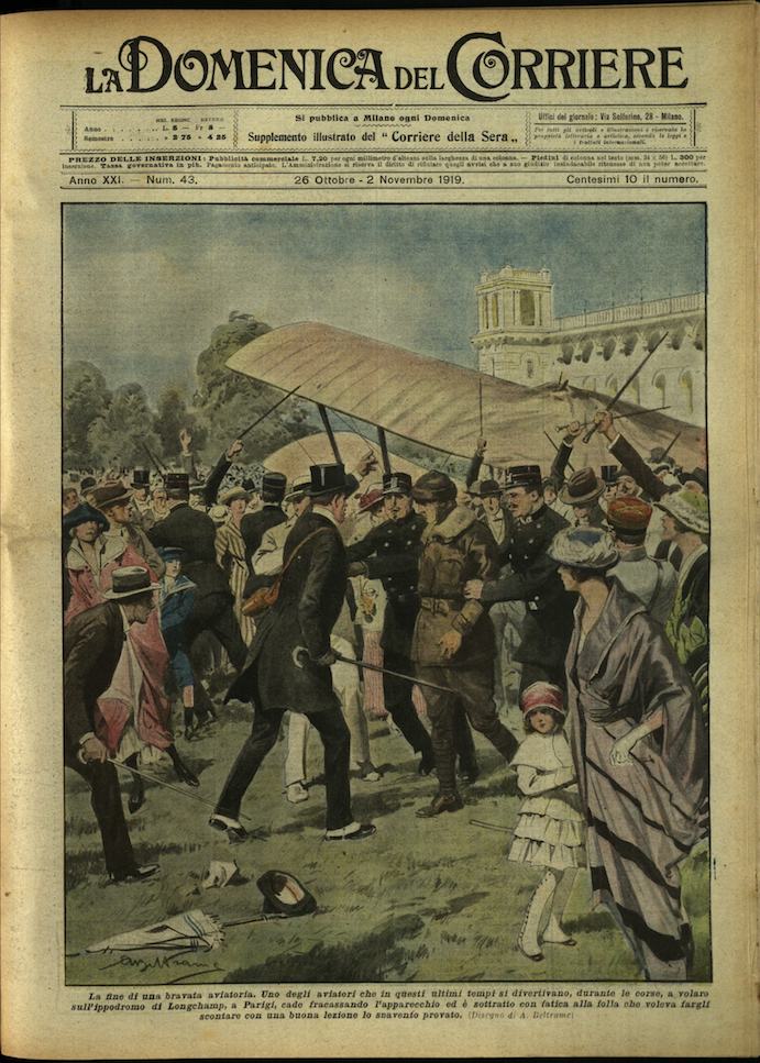 LA DOMENICA DEL CORRIERE. 26 ottobre - 2 novembre 1919. …