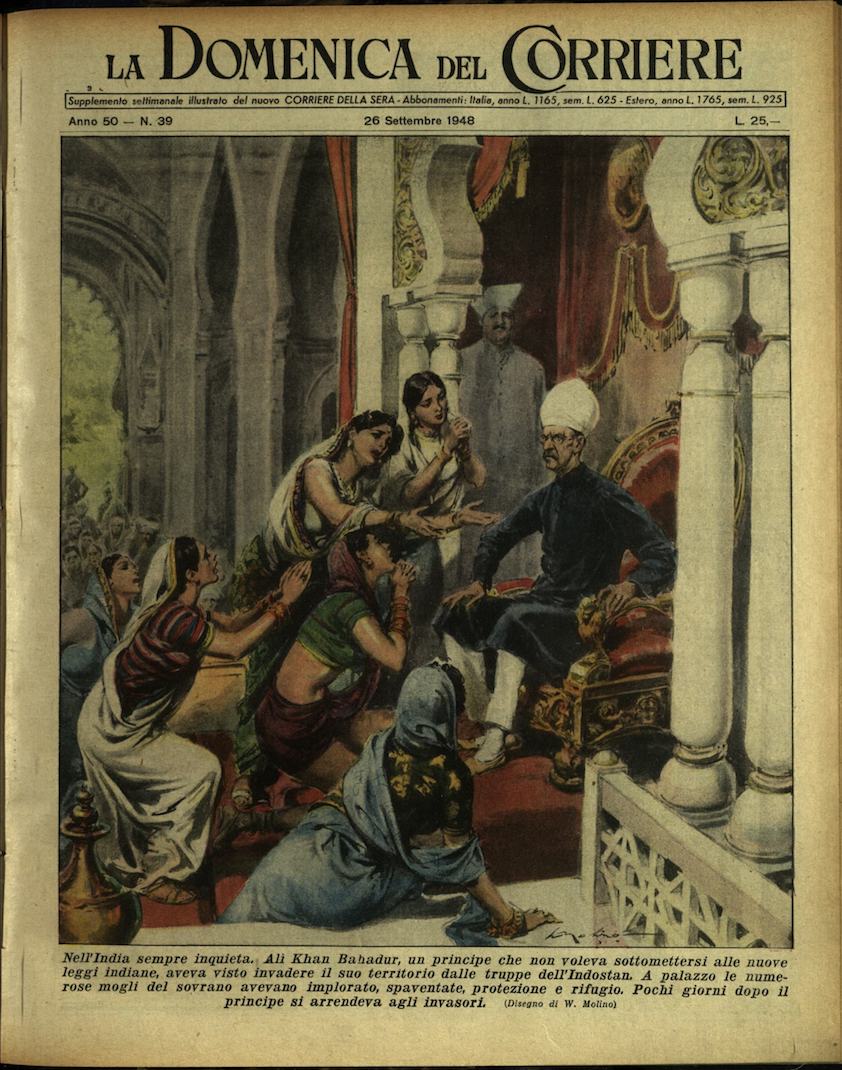 LA DOMENICA DEL CORRIERE. 26 settembre 1948. Anno L - …