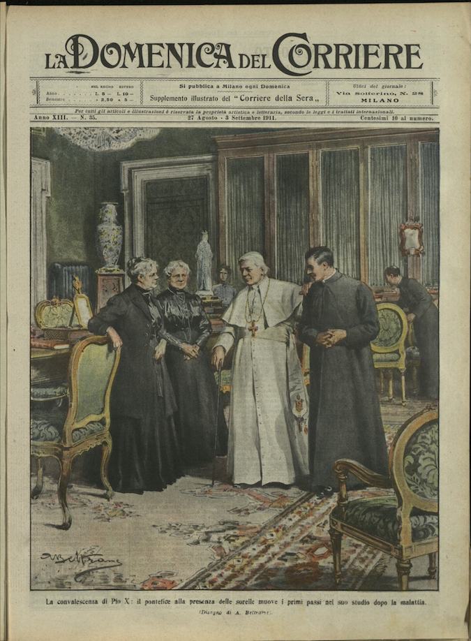 LA DOMENICA DEL CORRIERE. 27 Agosto - 3 settembre 1911. …