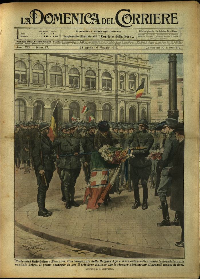 LA DOMENICA DEL CORRIERE. 27 aprile - 4 maggio 1919. …