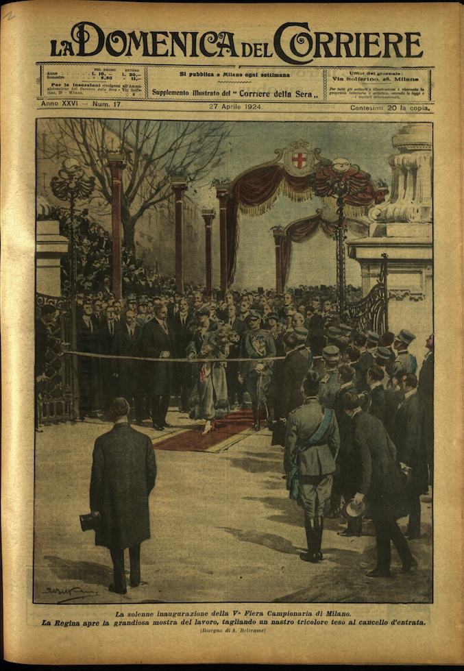 LA DOMENICA DEL CORRIERE. 27 Aprile 1924. Anno XXVI - …