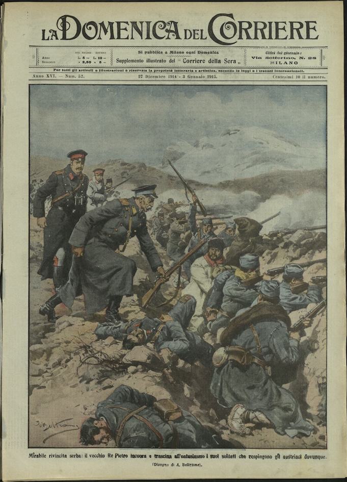 LA DOMENICA DEL CORRIERE. 27 Dicembre - 3 gennaio 1914. …