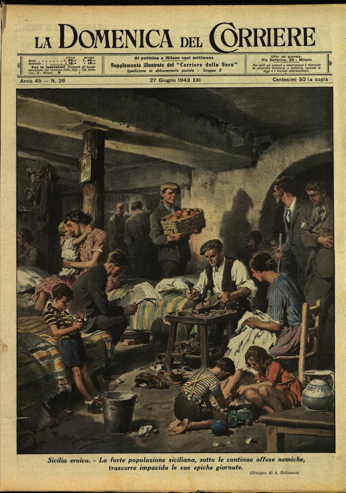 LA DOMENICA DEL CORRIERE. 27 giugno 1943. Anno XLV - …
