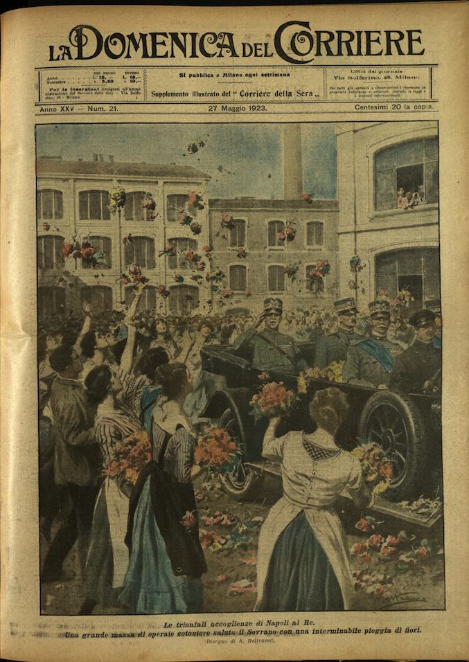 LA DOMENICA DEL CORRIERE. 27 maggio 1923. Anno XXV - …