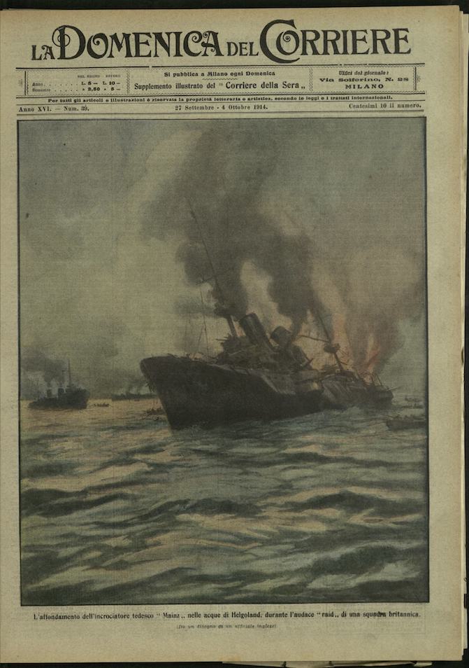 LA DOMENICA DEL CORRIERE. 27 Settembre - 4 ottobre 1914. …