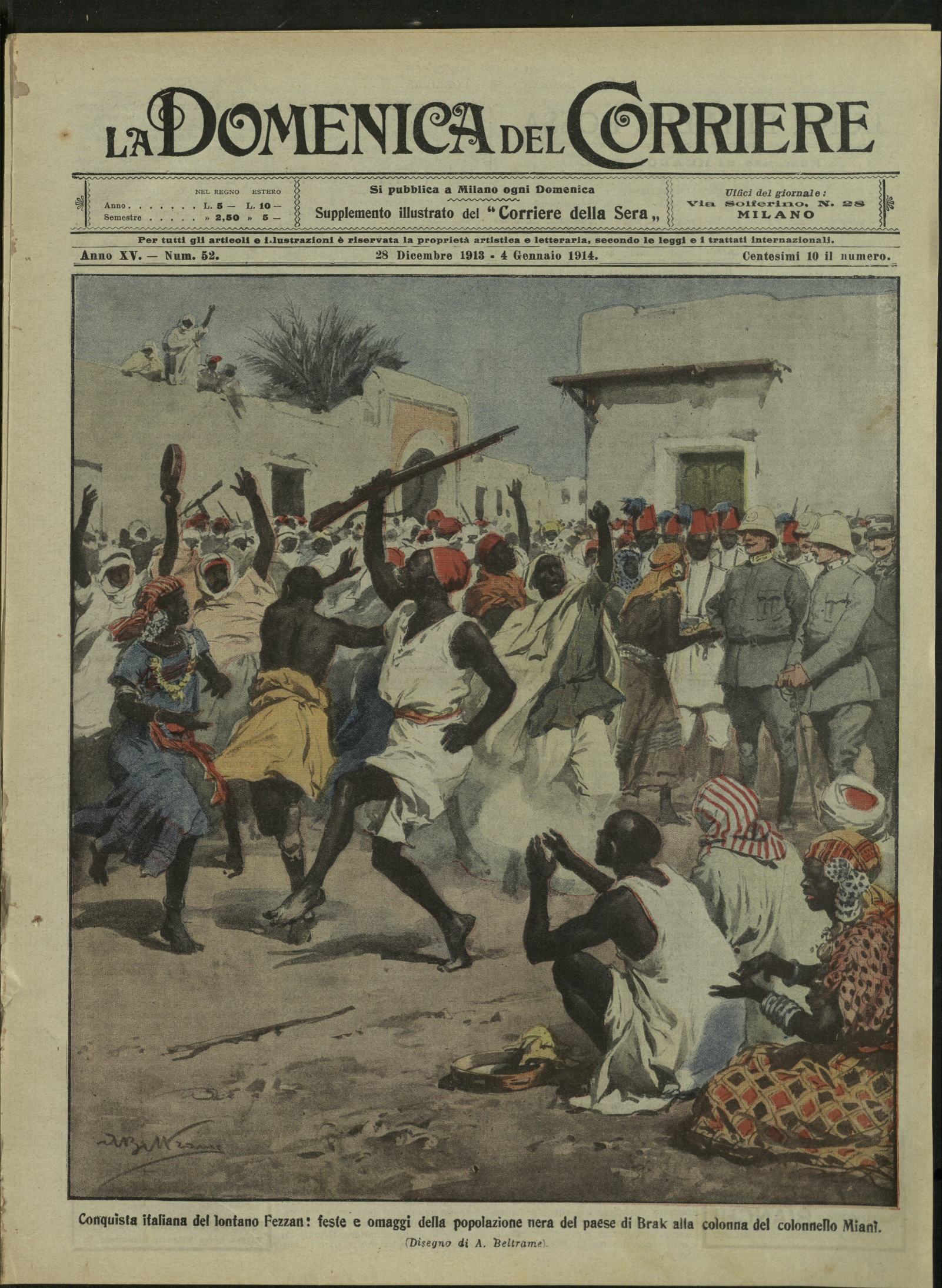 LA DOMENICA DEL CORRIERE. 28 Dicembre 1913 - 4 gennaio …