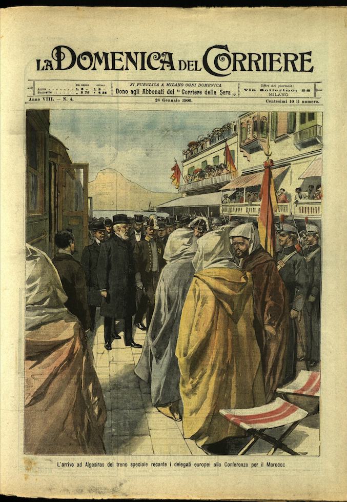 LA DOMENICA DEL CORRIERE. 28 Gennaio 1906. Anno VIII - …