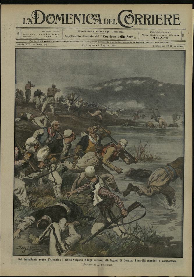LA DOMENICA DEL CORRIERE. 28 Giugno 5 luglio 1914. Anno …