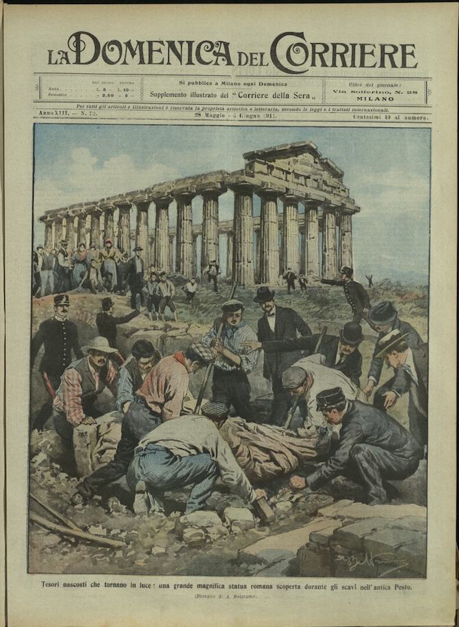 LA DOMENICA DEL CORRIERE. 28 Maggio - 4 Giugno 1911. …