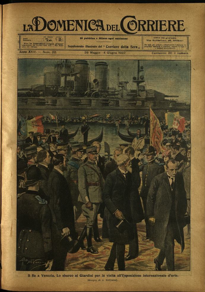 LA DOMENICA DEL CORRIERE. 28 maggio - 4 giugno 1922. …