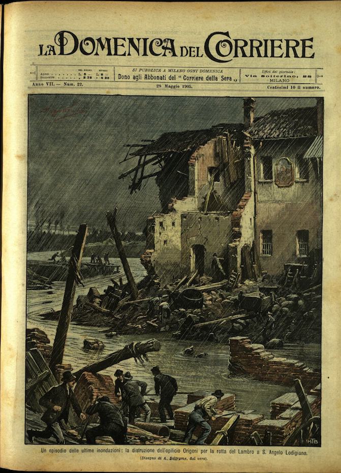 LA DOMENICA DEL CORRIERE. 28 Maggio 1905. Anno VII - …