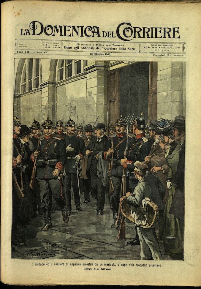 LA DOMENICA DEL CORRIERE. 28 Ottobre 1906. Anno VIII - …