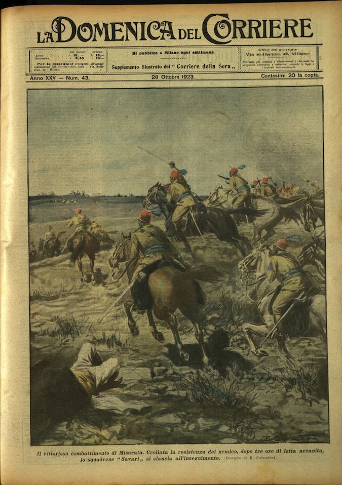 LA DOMENICA DEL CORRIERE. 28 ottobre 1923. Anno XXV - …