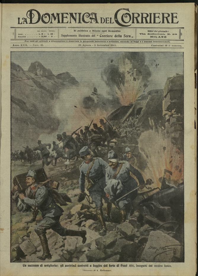 LA DOMENICA DEL CORRIERE. 29 Agosto - 5 Settembre 1915. …