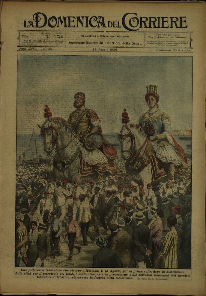 LA DOMENICA DEL CORRIERE 29 agosto 1926 Anno XXVIII - …