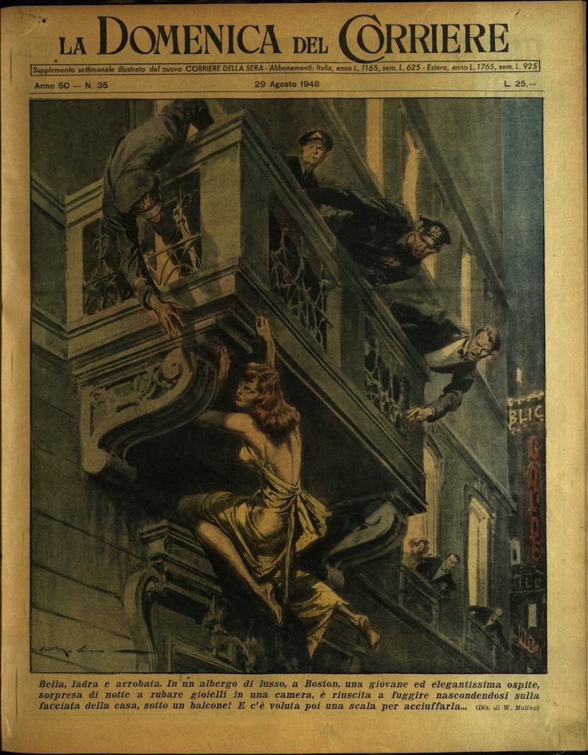 LA DOMENICA DEL CORRIERE. 29 Agosto 1948. Anno L - …