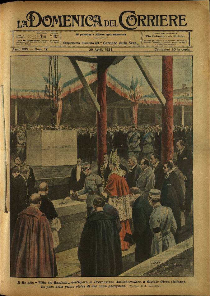 LA DOMENICA DEL CORRIERE. 29 aprile 1923. Anno XXV - …