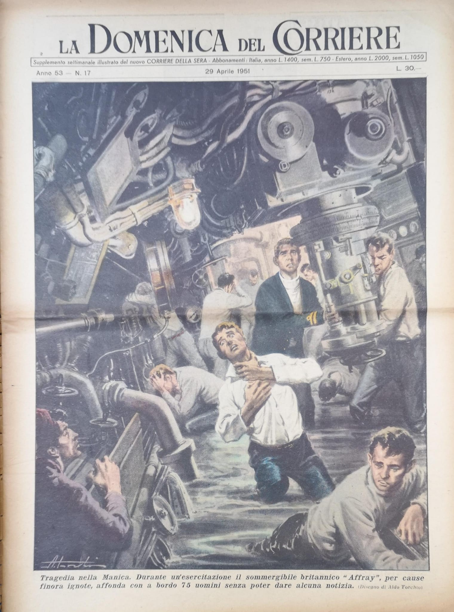 LA DOMENICA DEL CORRIERE 29 aprile 1951 Anno LIII - …