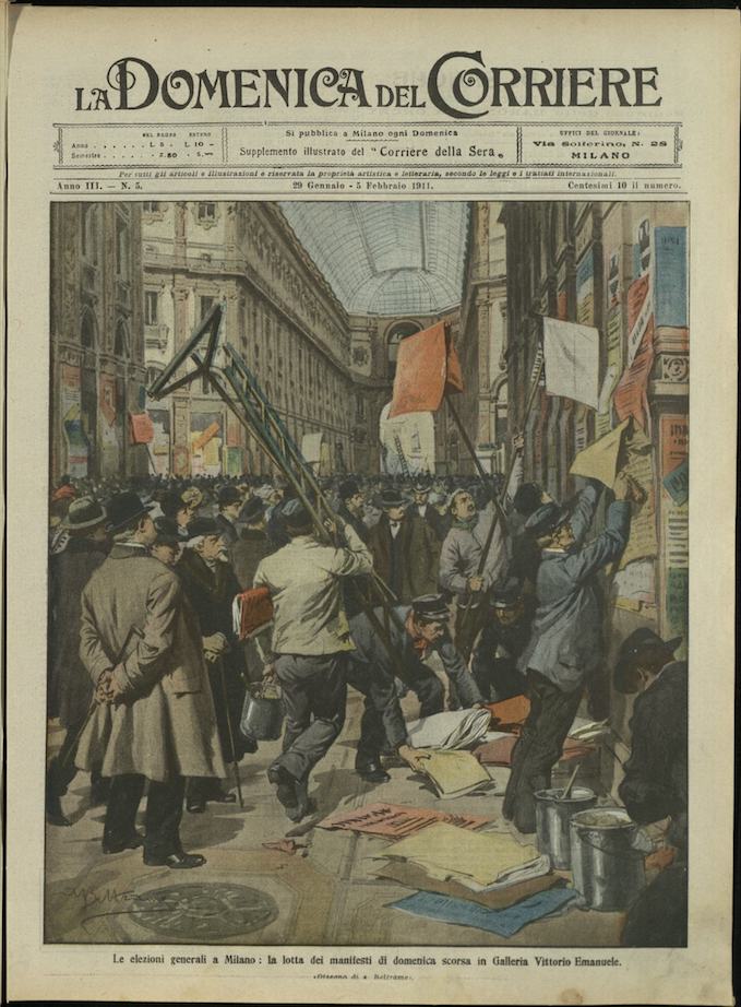 LA DOMENICA DEL CORRIERE. 29 Gennaio - 5 febraio 1911. …