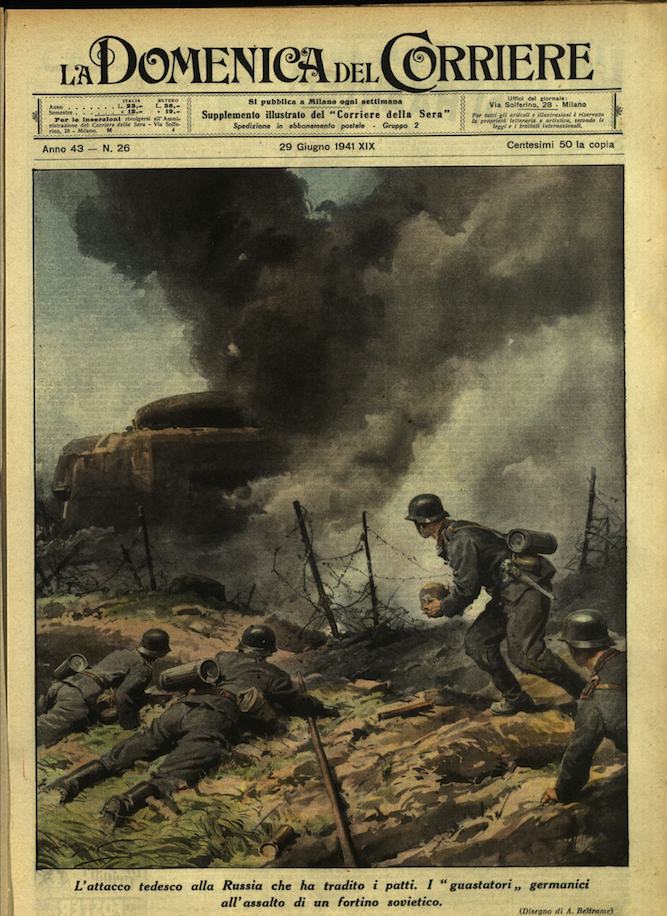 LA DOMENICA DEL CORRIERE. 29 giugno 1941. Anno XLIII - …