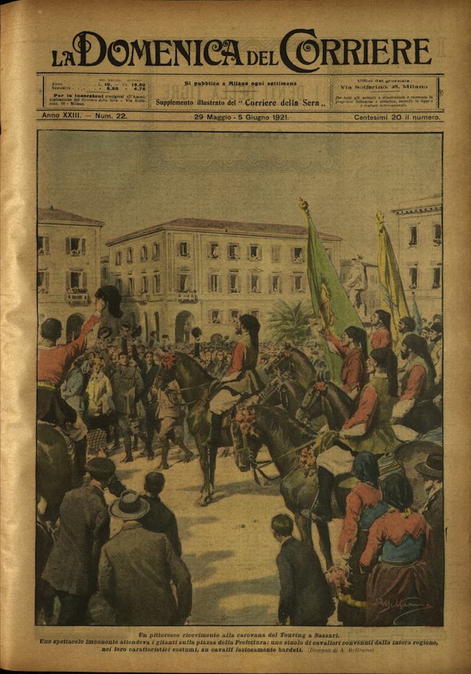 LA DOMENICA DEL CORRIERE. 29 maggio - 5 giugno 1921. …